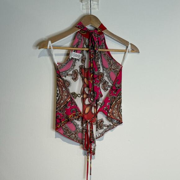 Red and White Top S - Picture 4 of 5